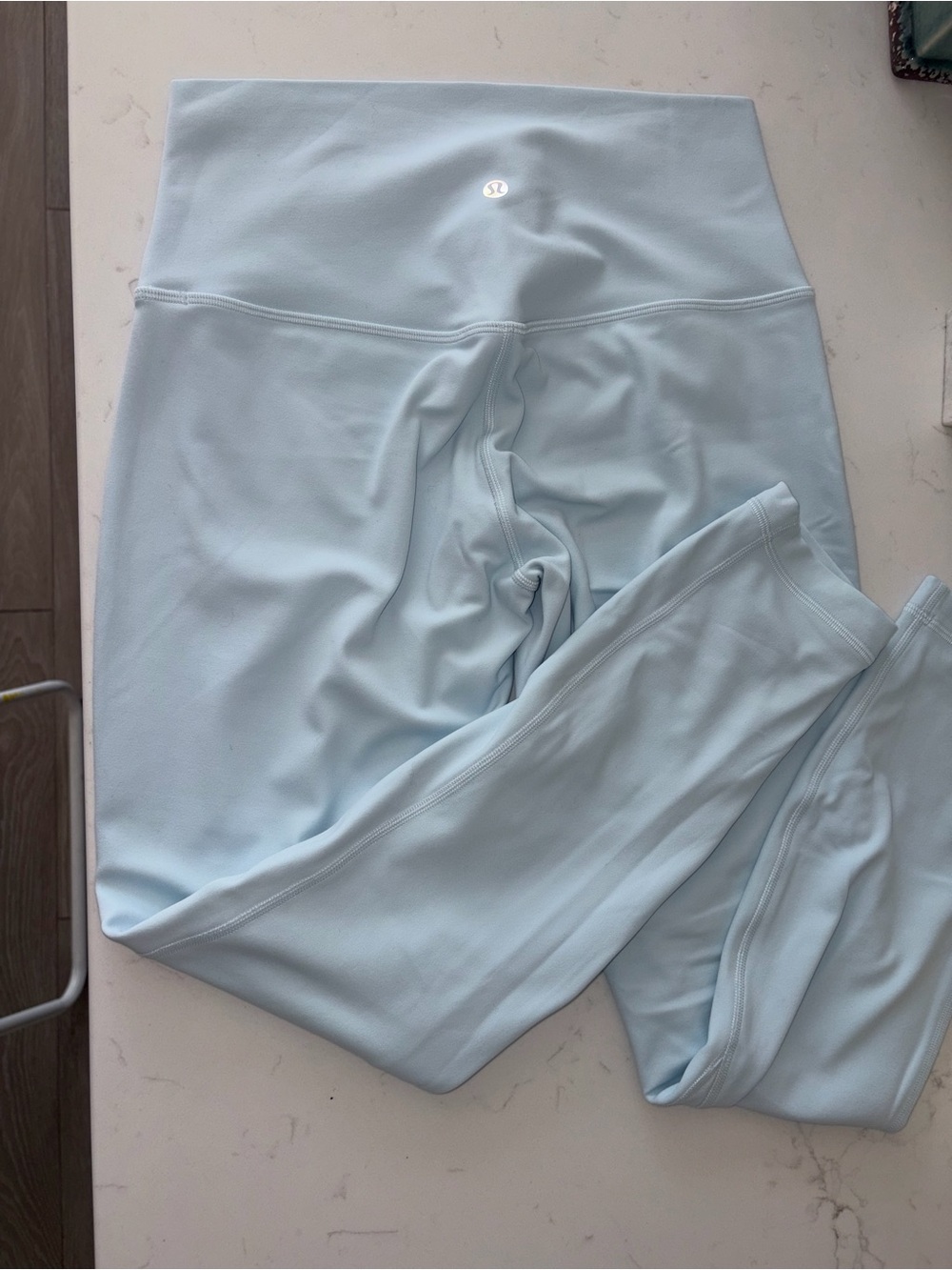 lululemon athletica Light Blue High-Waist Leggings
